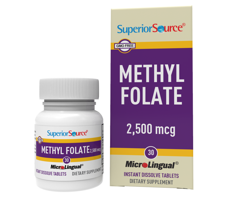 Superior Source Methylfolate 2,500 mcg