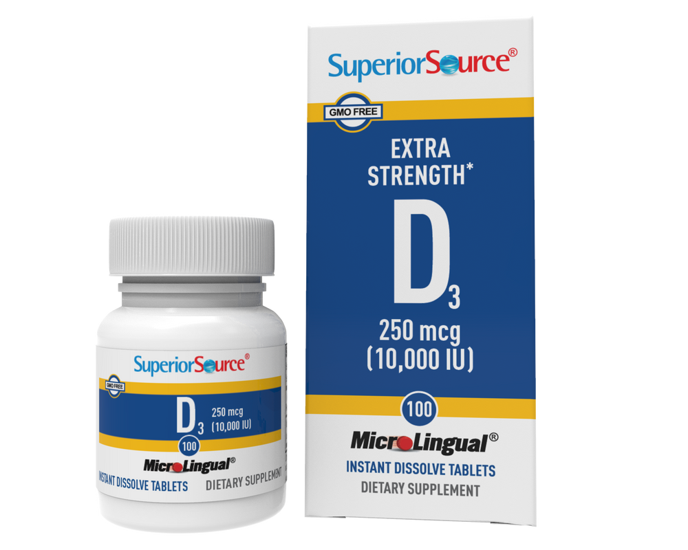 Superior Source Extra Strength Vitamin D3 10,000 IU