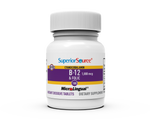 Superior Source NO SHOT B-12 1,000 mcg (as Cyanocobalamin) / Folic Acid 400 mcg