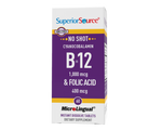 Superior Source NO SHOT B-12 and Folic Acid