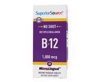 Superior Source NO SHOT Methylcobalamin B-12 1,000 mcg