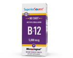 Superior Source NO SHOT Methylcobalamin B-12 5,000 mcg