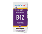 Superior Source NO SHOT Methylcobalamin Extra Strength B-12 10,000 mcg