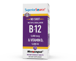 Superior Source NO SHOT Methylcobalamin B-12 5,000 mcg / D3 5,000 IU